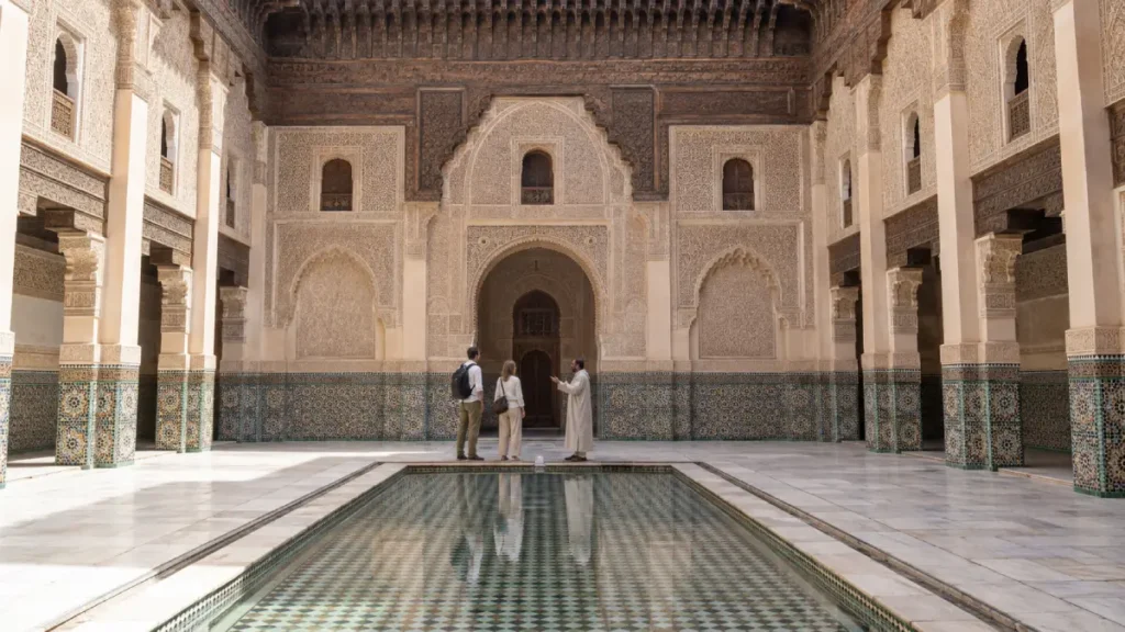 Private guided tour of Ben Youssef Madrasa in Marrakech