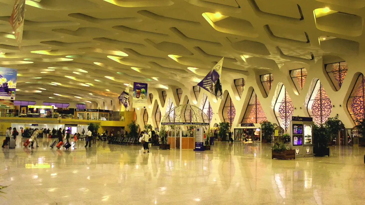Marrakech airport to city