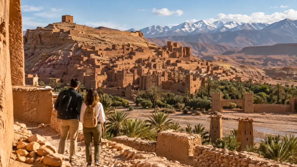 Ait Benhaddou and High Atlas Mountains on a 3 day tour from Marrakech to Fes