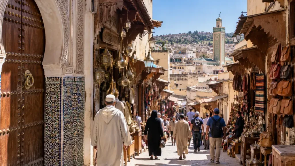 Guided walking tour through the old Medina of Fes