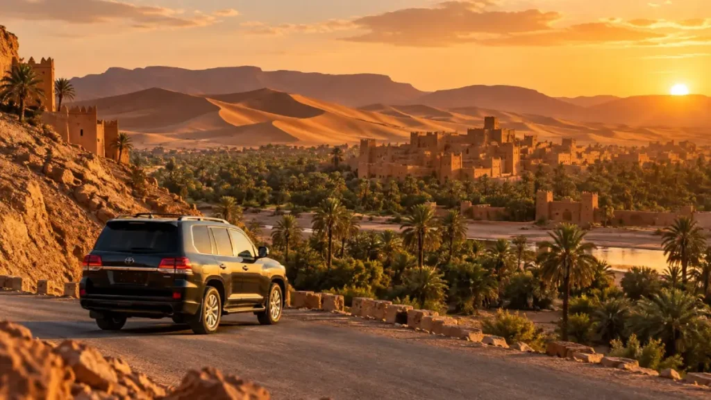 Private Morocco desert tour package with kasbahs, dunes and palm valleys