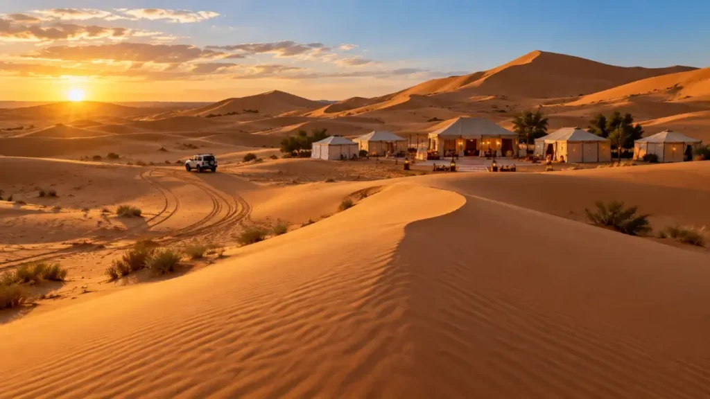 Private Merzouga desert tour with Erg Chebbi dunes and Sahara desert camp