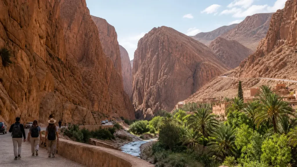 Todra Gorge and Dades Valley on a 3 day tour from Marrakech to Fes